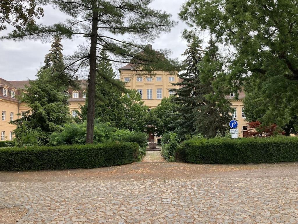 "Ferienwohnung Am Schloss" - Ferienwohnung Mit Blick Auf Das Barbyer Schloss, 5 Gehminuten Bis Zur Elbe Eksteriør billede