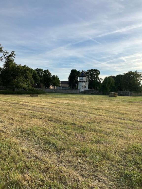 "Ferienwohnung Am Schloss" - Ferienwohnung Mit Blick Auf Das Barbyer Schloss, 5 Gehminuten Bis Zur Elbe Eksteriør billede